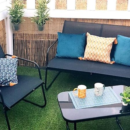 Le Chat Bleu - 26M2- Terrasse Sur Les Toits - Wi-Fi อาเมียงส์ ภายนอก รูปภาพ